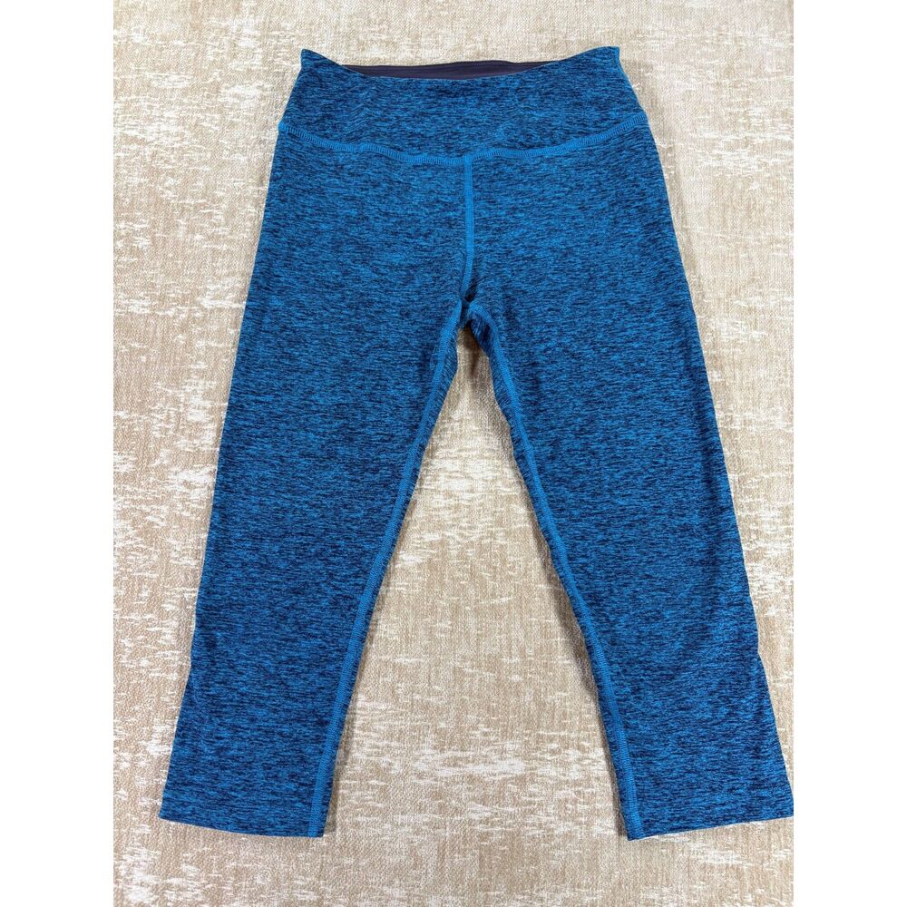 Beyond Yoga Spacedye Capri Leggings - Blue/Black Space Dye (Size XS/S)